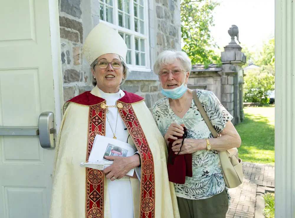 Bishop Mary and Anita